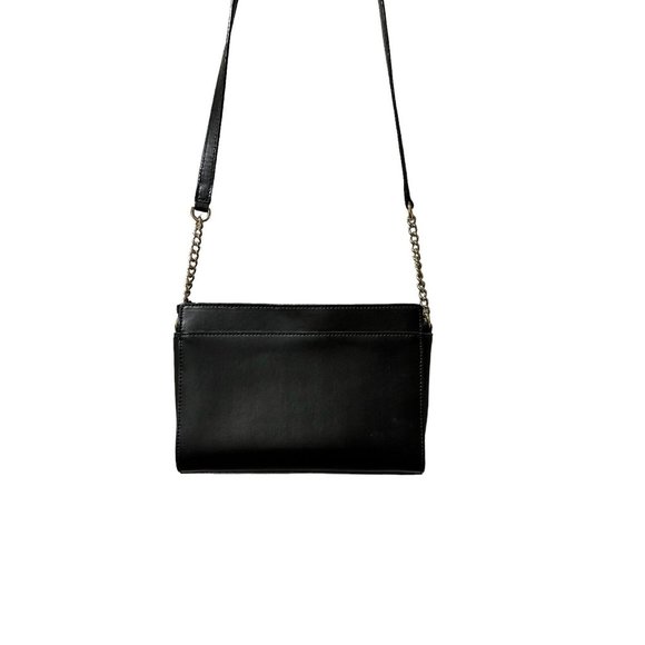 Kate Spade New York Montford Park Smooth Angelica Crossbody Handbag Purse Black - Picture 2 of 9